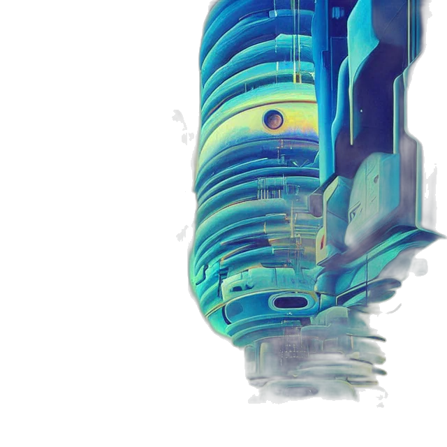 bottle, robot, sword, weapon transparent PNG cut-out