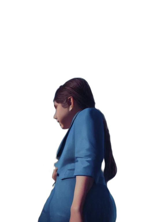 jacket, staff, dress, face transparent PNG cut-out