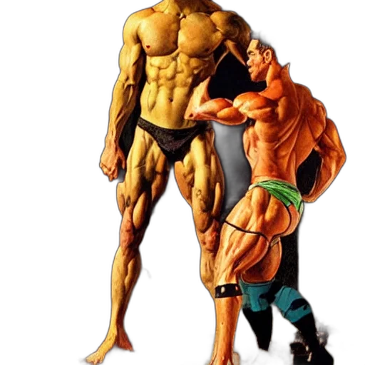 concept art, comic book art, photorealistic, 3d render transparent PNG cut-out