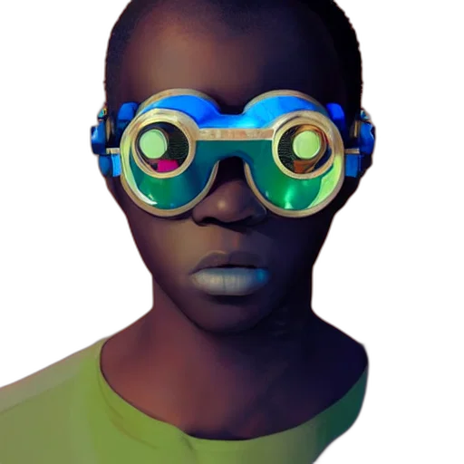 mask, face, robot, staff transparent PNG cut-out