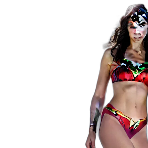 comic book art, concept art, photo, gal transparent PNG cut-out