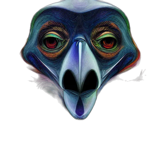 mask, face, creature, animal transparent PNG cut-out
