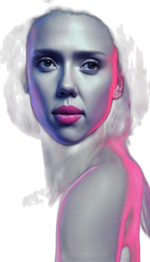 face, mask, robot, creature transparent PNG cut-out
