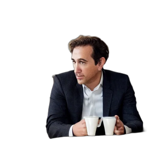 staff, face, hair, jacket transparent PNG cut-out