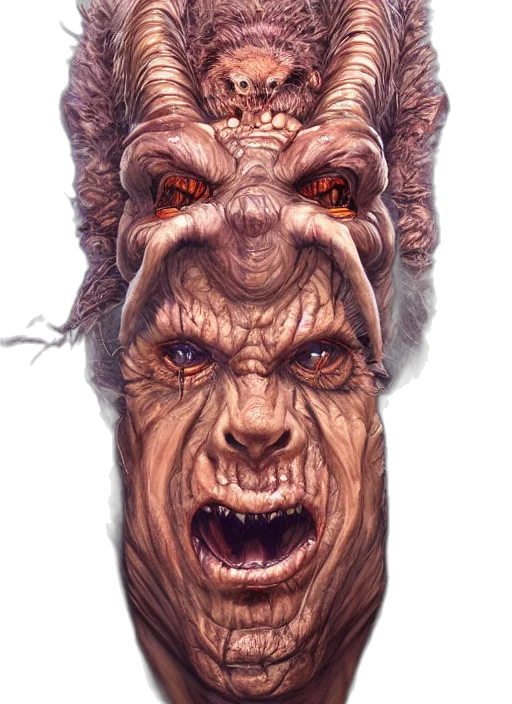 face, creature, mask, animal transparent PNG cut-out