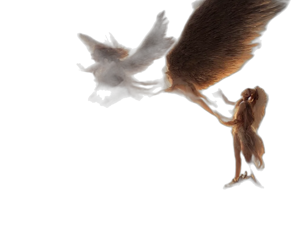 hair, animal, creature, staff transparent PNG cut-out