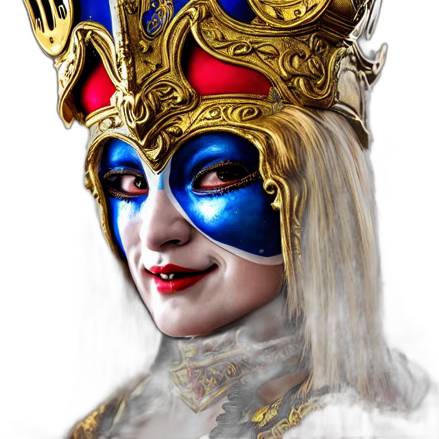 mask, crown, face, jewelry transparent PNG cut-out