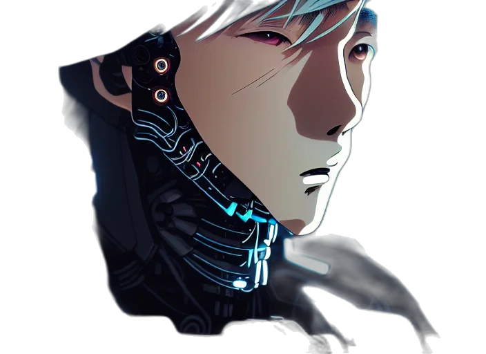 robot, mask, face, creature transparent PNG cut-out