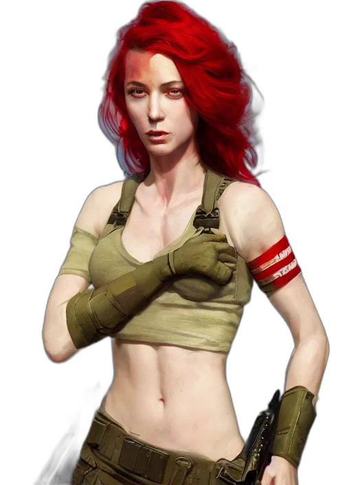 weapon, concept art, cyberpunk, comic book art transparent PNG cut-out