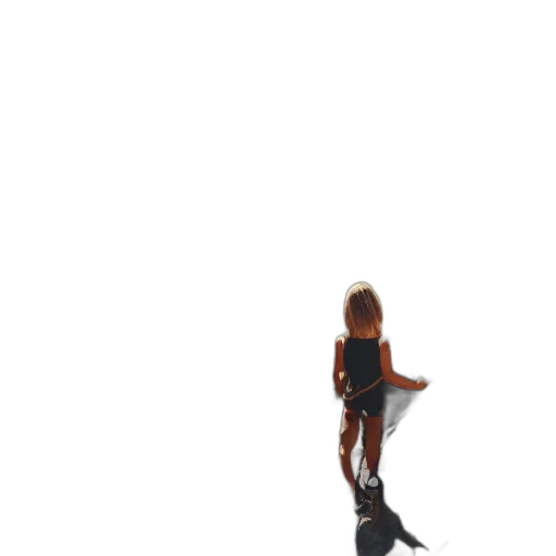 creature, animal, dress, staff transparent PNG cut-out