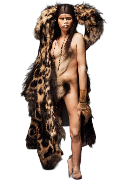animal, creature, jacket, dress transparent PNG cut-out