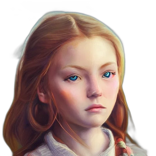 face, crown, photorealistic, fantasy art transparent PNG cut-out
