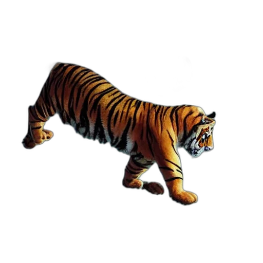 animal, creature, staff, 3d render transparent PNG cut-out