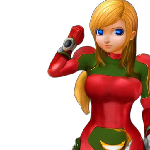 3d render, concept art, comic book art, anime transparent PNG cut-out