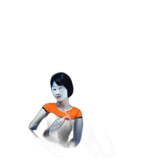 staff, dress, robot, face transparent PNG cut-out