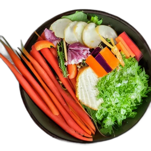 food, colorful, neon, coleau transparent PNG cut-out