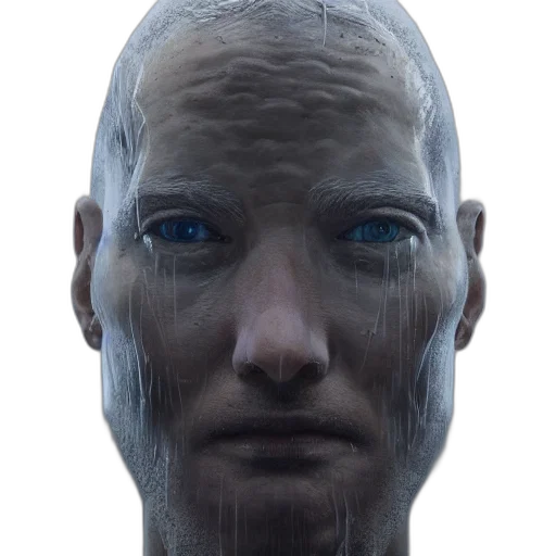 face, robot, mask, creature transparent PNG cut-out