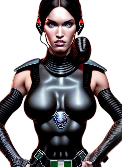 robot, cyberpunk, comic book art, concept art transparent PNG cut-out
