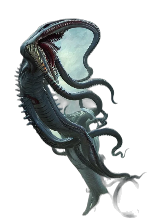 creature, dragon, animal, staff transparent PNG cut-out