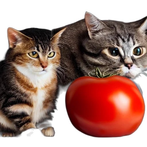 food, animal, photorealistic, 3d render transparent PNG cut-out