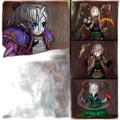 concept art, fantasy art, pixel art, anime transparent PNG cut-out