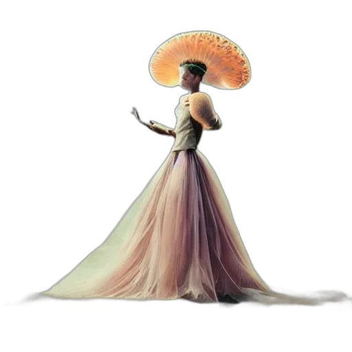 dress, umbrella, hat, crown transparent PNG cut-out