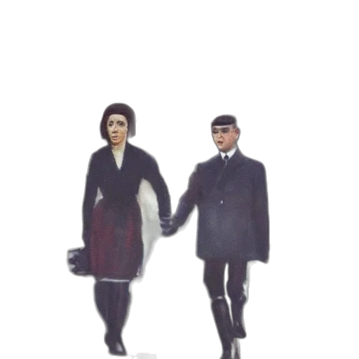 umbrella, hat, staff, oil painting transparent PNG cut-out