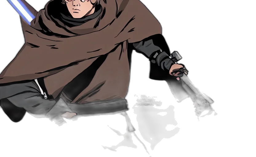 staff, sword, weapon, comic book art transparent PNG cut-out