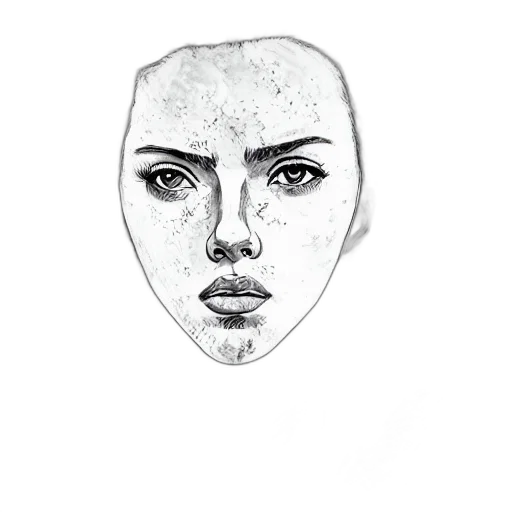 face, mask, jewelry, hat transparent PNG cut-out