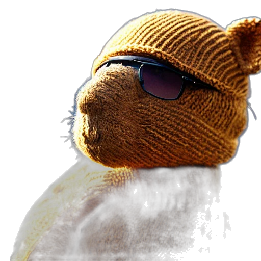 hat, mask, animal, face transparent PNG cut-out