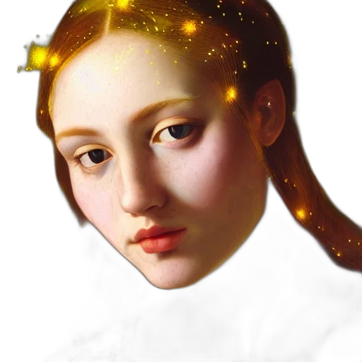 crown, jewelry, face, robot transparent PNG cut-out