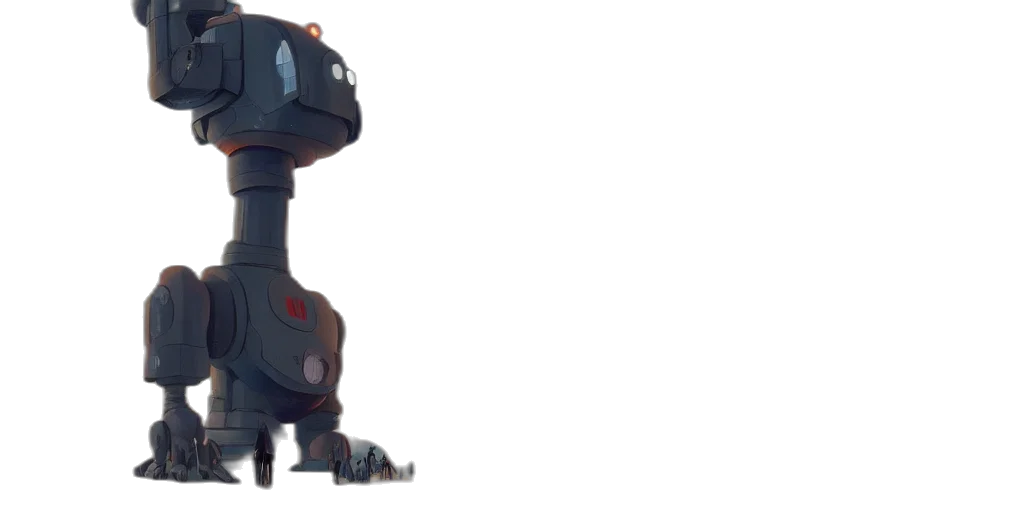 robot, weapon, staff, dragon transparent PNG cut-out
