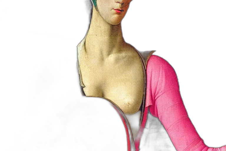 dress, jewelry, face, mask transparent PNG cut-out