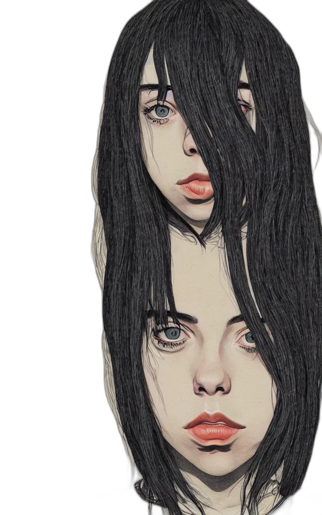 dress, hair, mask, jacket transparent PNG cut-out