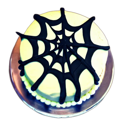 crown, food, 3d render, spider transparent PNG cut-out