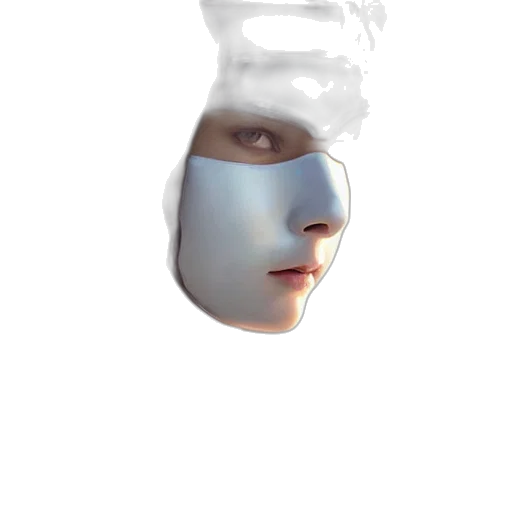 mask, face, robot, crown transparent PNG cut-out