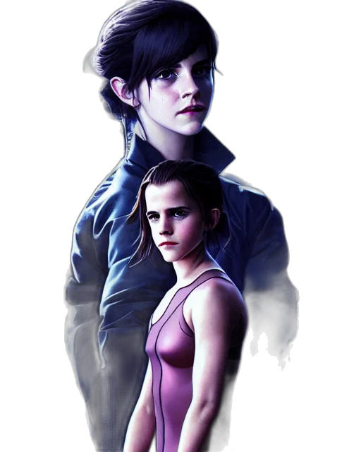 jacket, face, concept art, fantasy art transparent PNG cut-out