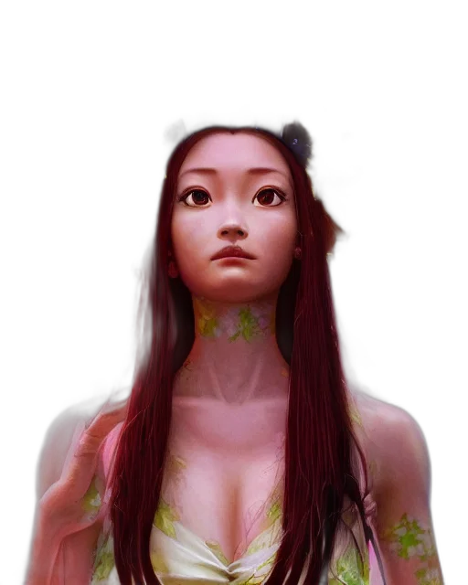face, mask, creature, dress transparent PNG cut-out