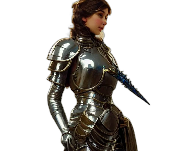 sword, weapon, staff, robot transparent PNG cut-out