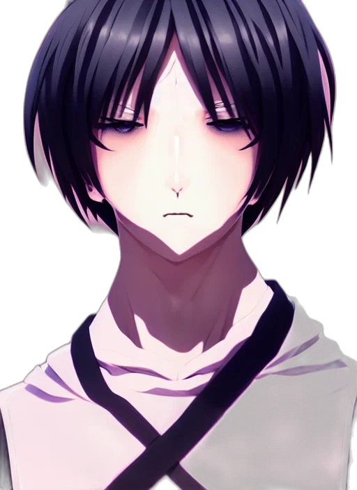 face, staff, mask, anime transparent PNG cut-out