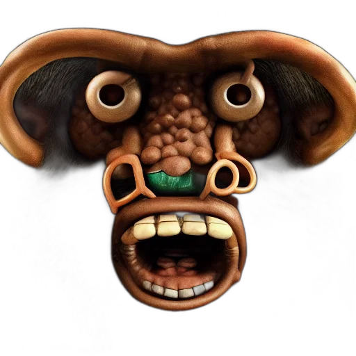 mask, face, animal, creature transparent PNG cut-out