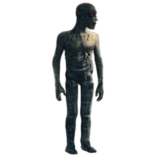 robot, creature, animal, staff transparent PNG cut-out