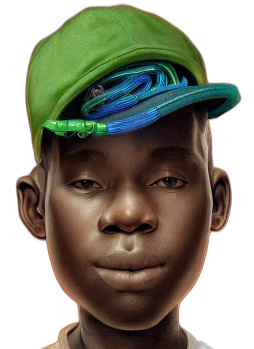 face, hat, mask, creature transparent PNG cut-out