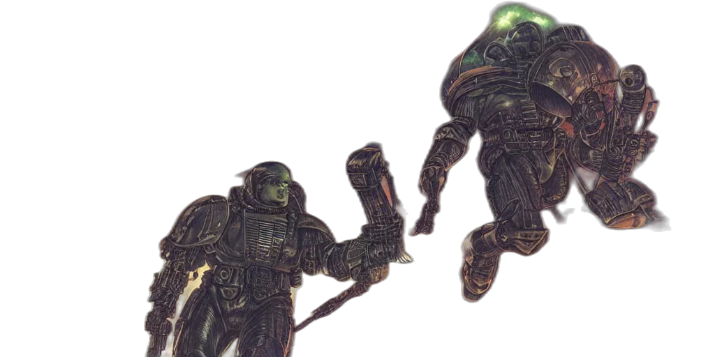 robot, concept art, 3d render, fantasy art transparent PNG cut-out