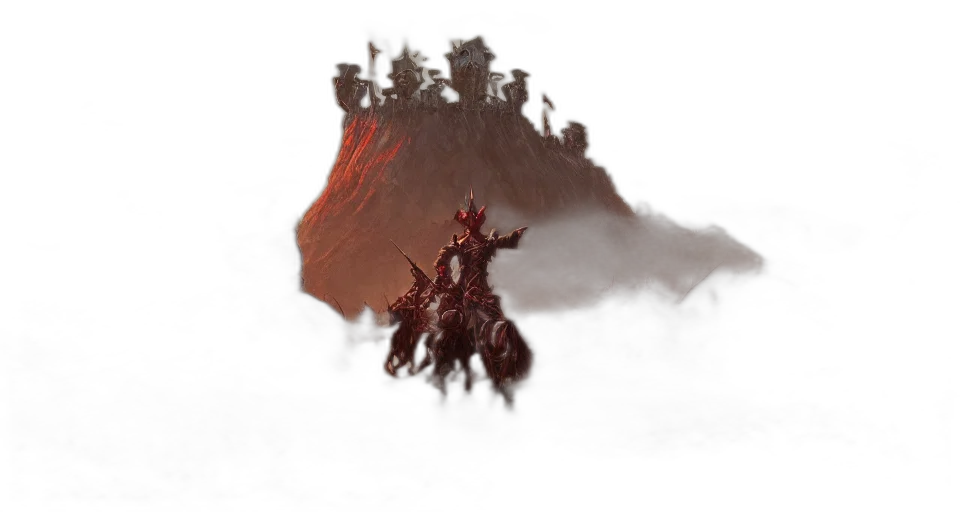dragon, creature, staff, crown transparent PNG cut-out