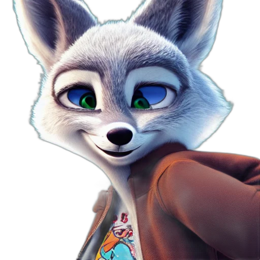 staff, jacket, animal, face transparent PNG cut-out