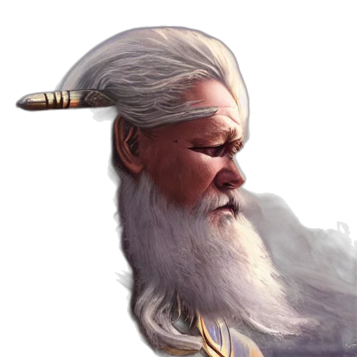 dragon, staff, face, sword transparent PNG cut-out