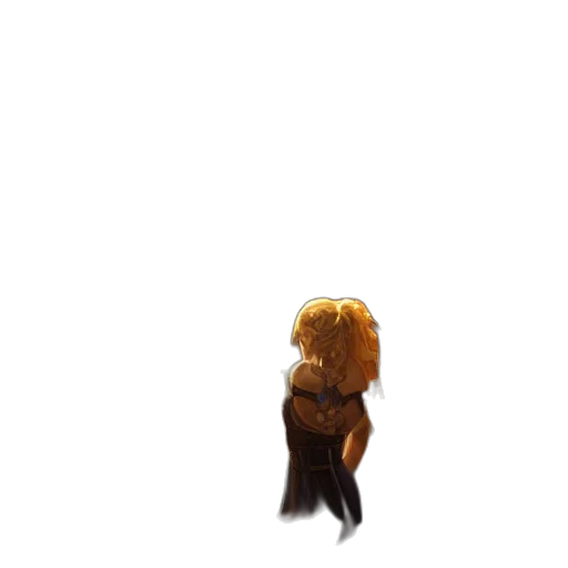 hair, animal, creature, staff transparent PNG cut-out