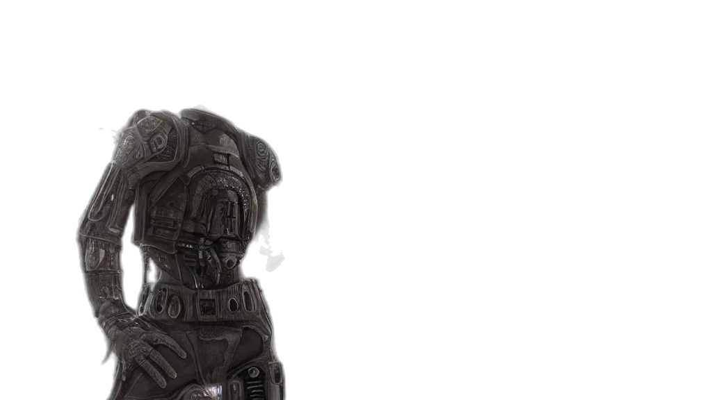 robot, face, weapon, mask transparent PNG cut-out