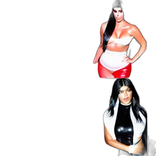 3d render, concept art, photorealistic, kardashians transparent PNG cut-out